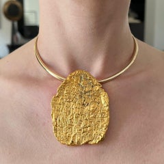François Stahly sculptural Pendant