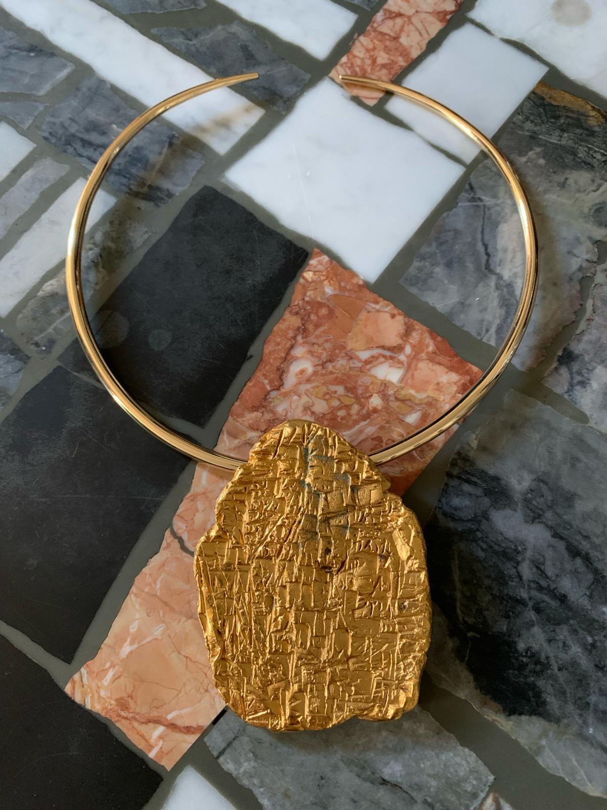 François Stahly sculptural Pendant For Sale 2