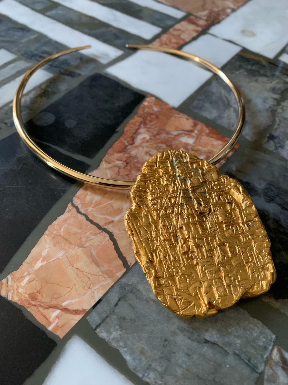 François Stahly sculptural Pendant For Sale 3