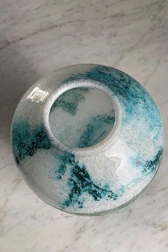 Vase ovale Francois Theodore Legras, France, années 1930