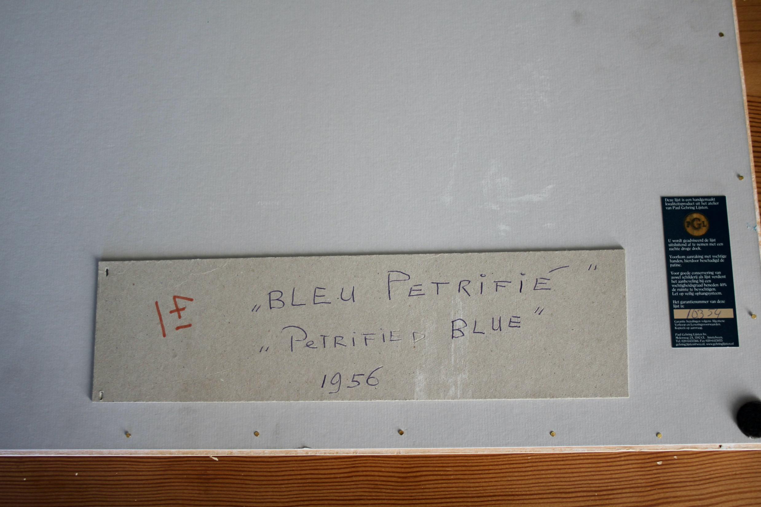 Francois Thepot gouache sur papier signée et datée 56 en vente 3
