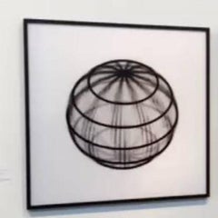 Geometric Rotation #1 abstract geometric black white kinetic lenticular prints