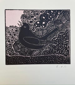François-Xavier Lalanne (1927-2008) Merle noir