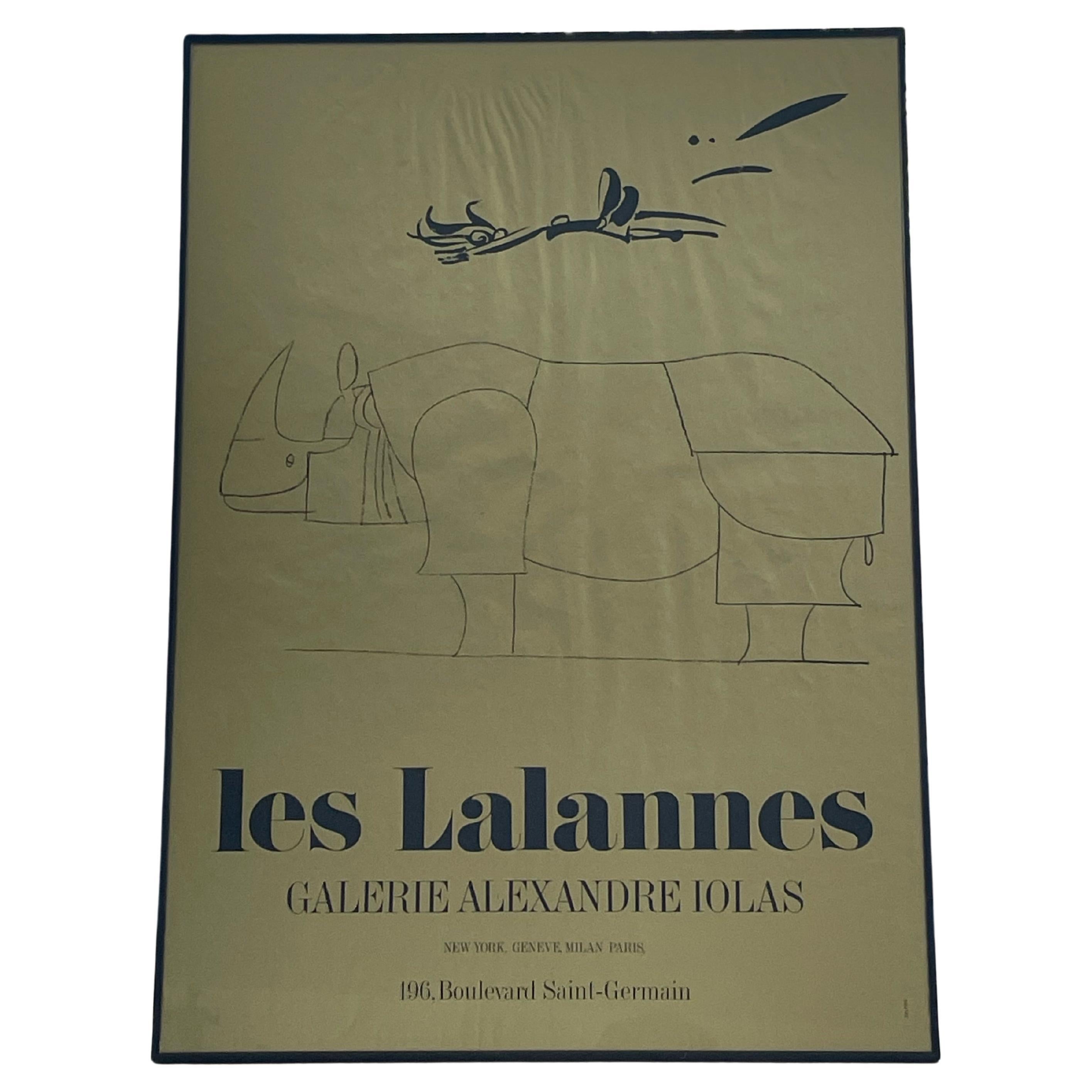 François-xavier Lalanne, raro poster di Rhinocéros (Iolas Gallery)
