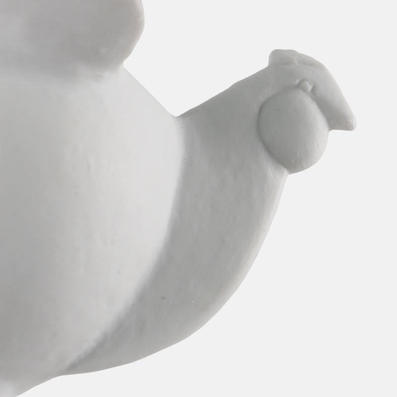 Porcelain Francois-Xavier Lalanne Coquetier, 1990 Signed