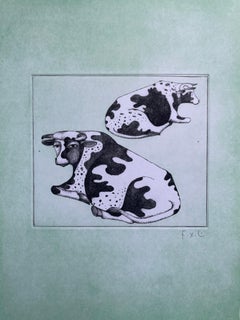 François-Xavier Lalanne (1927-2008) Les Vaches (the cows), 2004