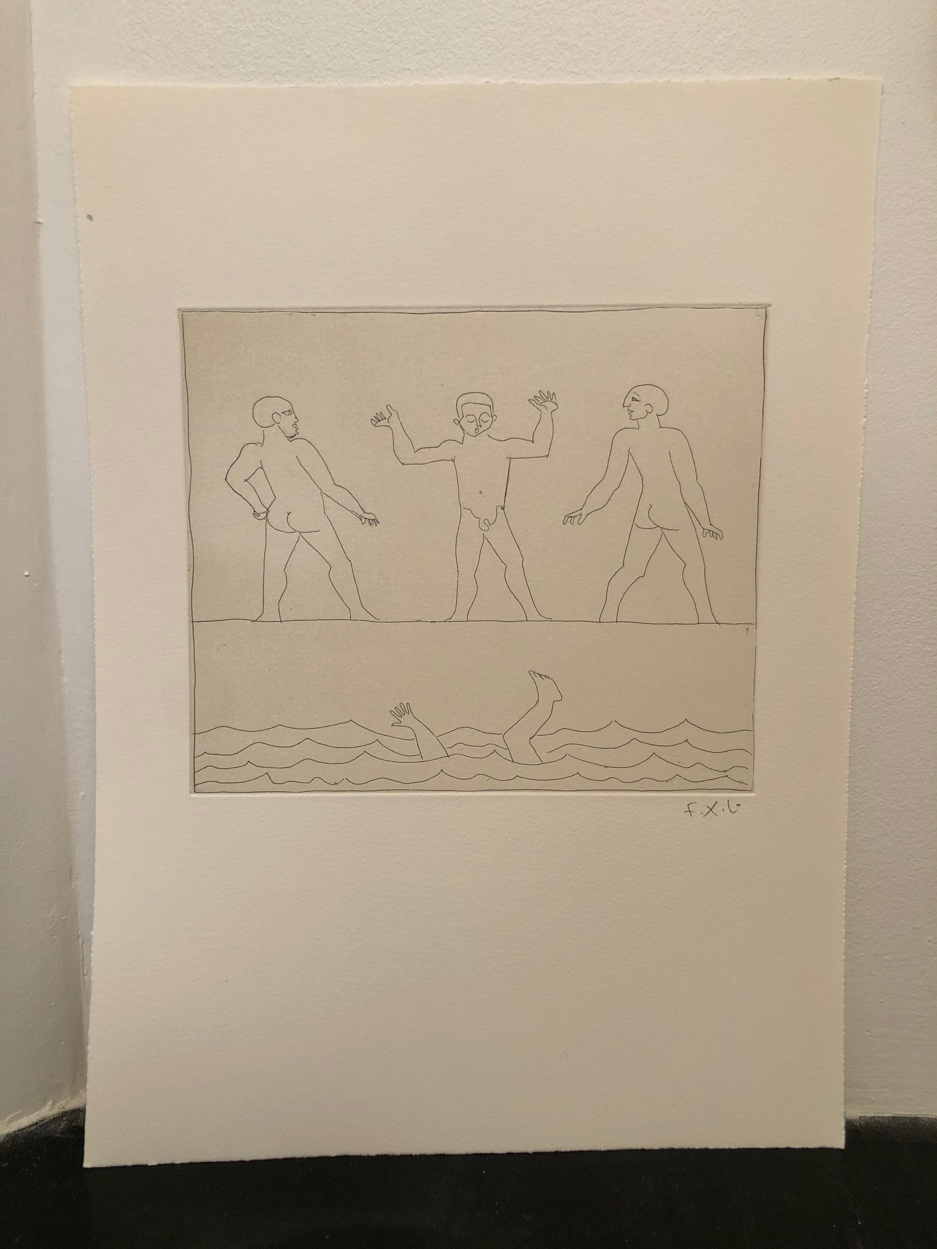 Francois-Xavier Lalanne (1927-2008) Men (ephebes), 2002 For Sale 2