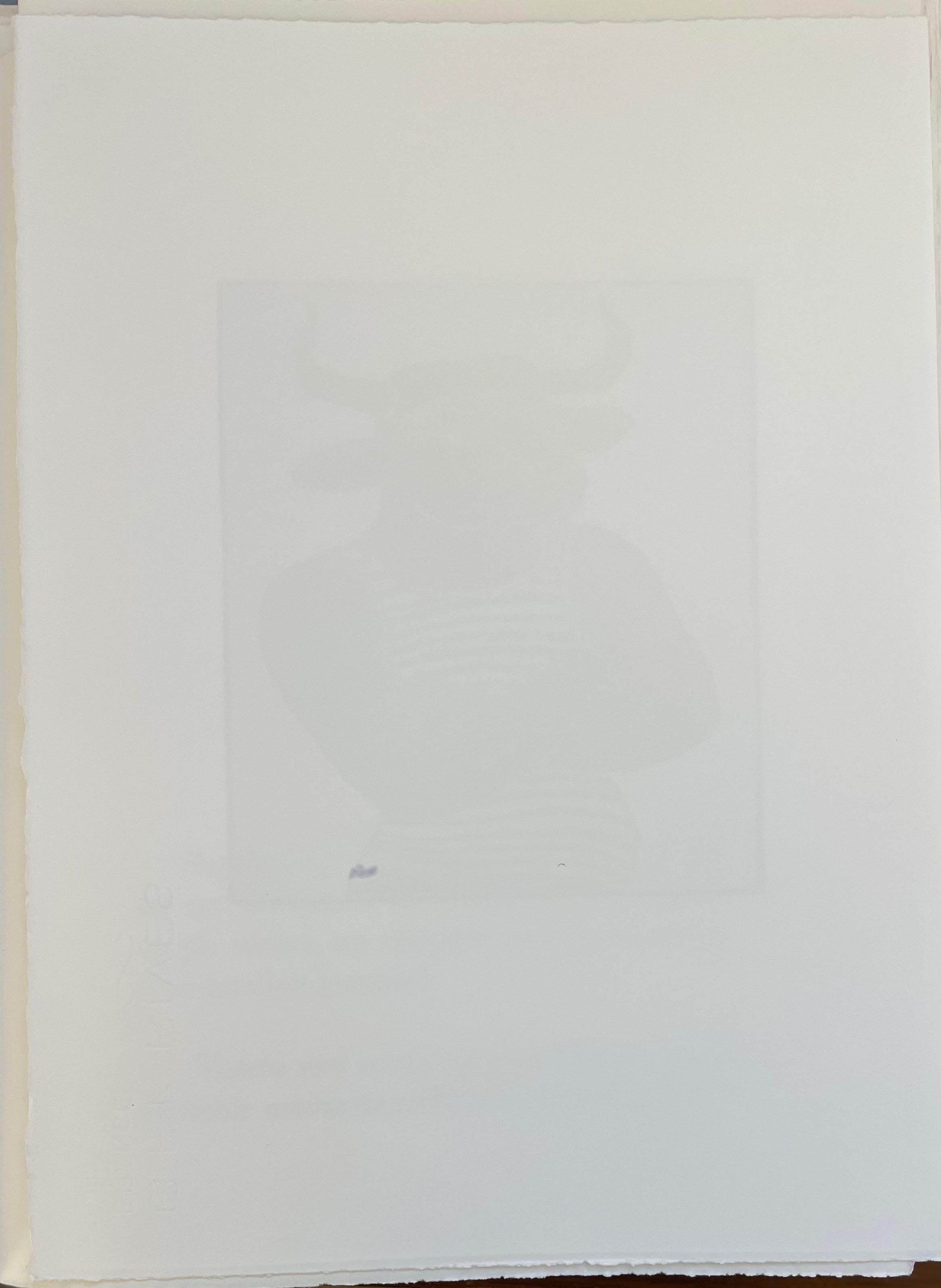 François-Xavier Lalanne (1927-2008) Minotaure -2005 - Gris Figurative Print par Francois-Xavier Lalanne