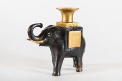Bougeoir éléphant, éléphant lumineux