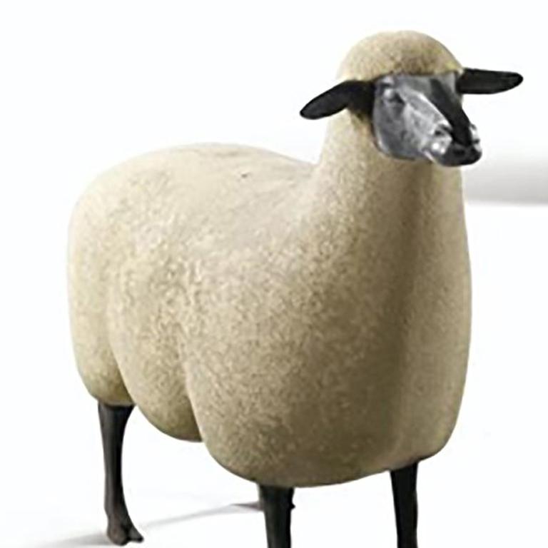 'Mouton de Pierre' A Group of three - Sculpture by Francois-Xavier Lalanne