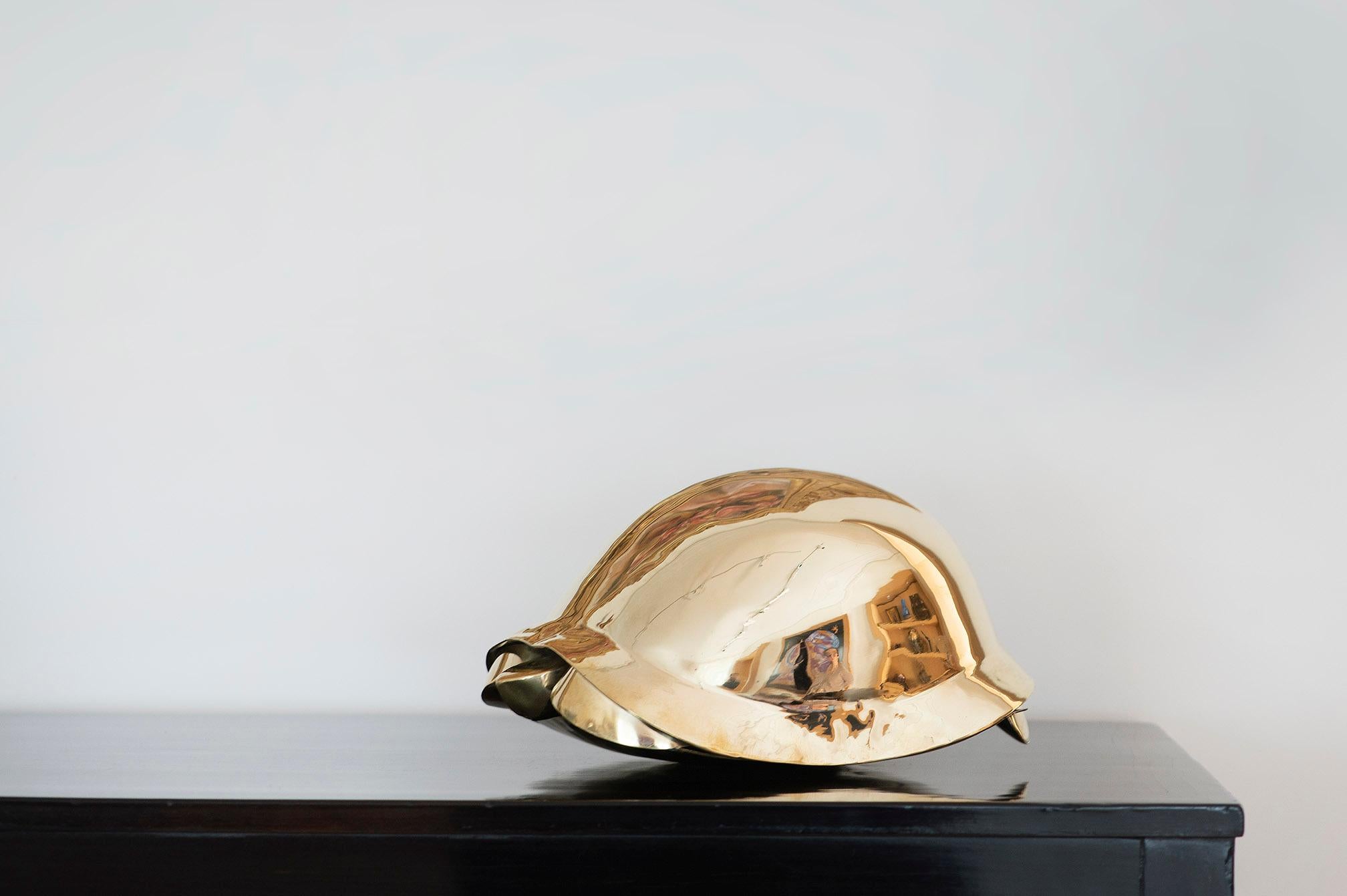 Figurative Sculpture de Francois-Xavier Lalanne - Tortue, Lalanne, Diseño, Escultura, Oro, Años 70
