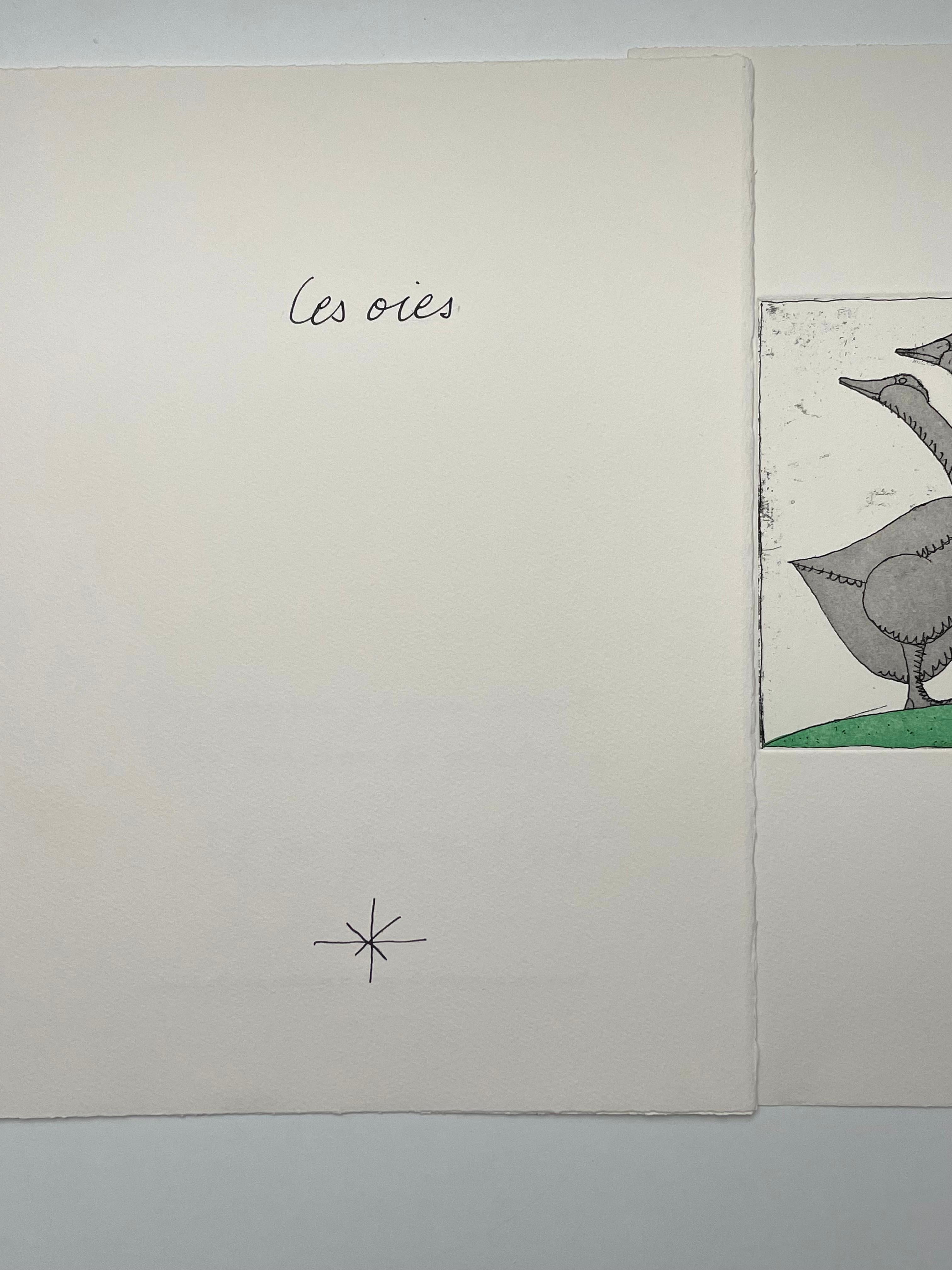 Contemporary Francois-Xavier Lalanne - The Geese (in french : les oies), 2004 For Sale