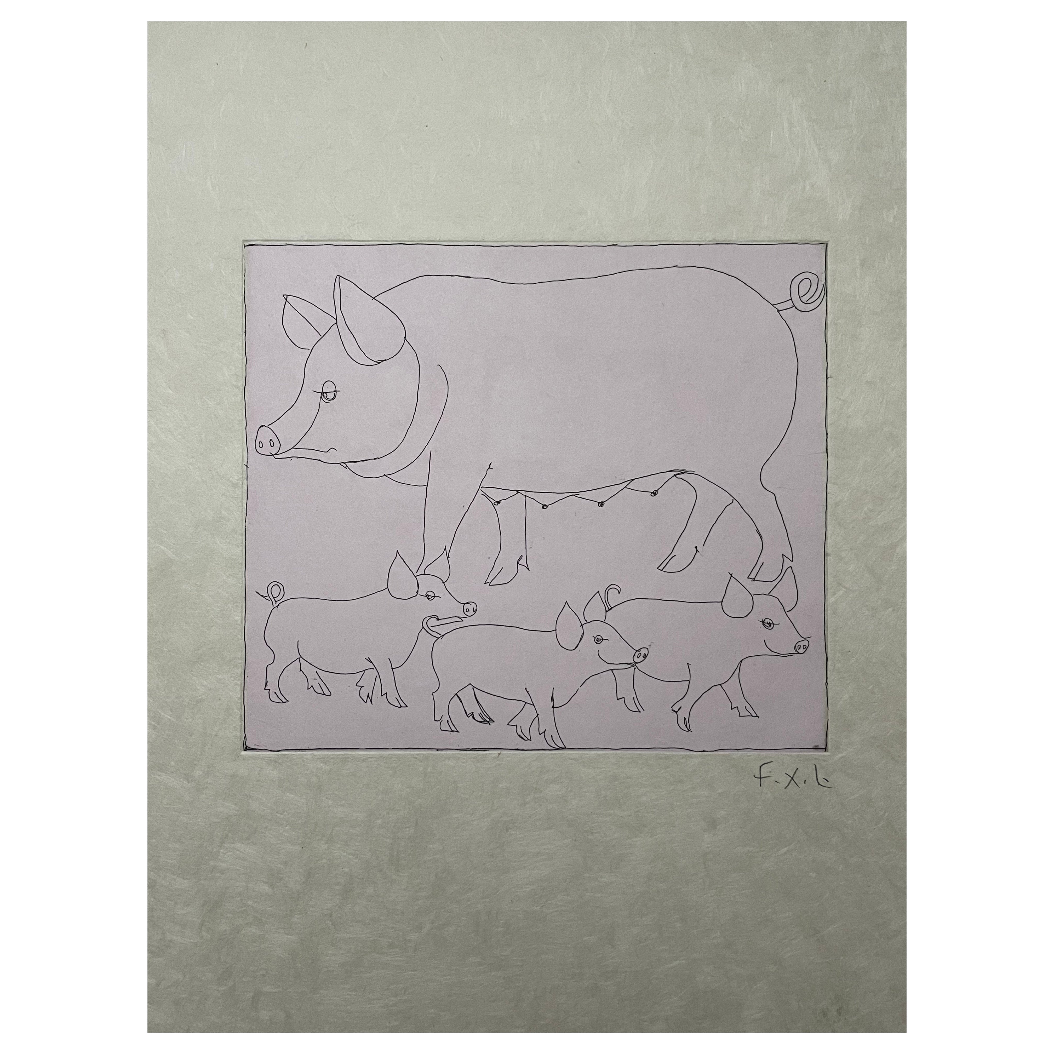 Francois-Xavier Lalanne - The Pig