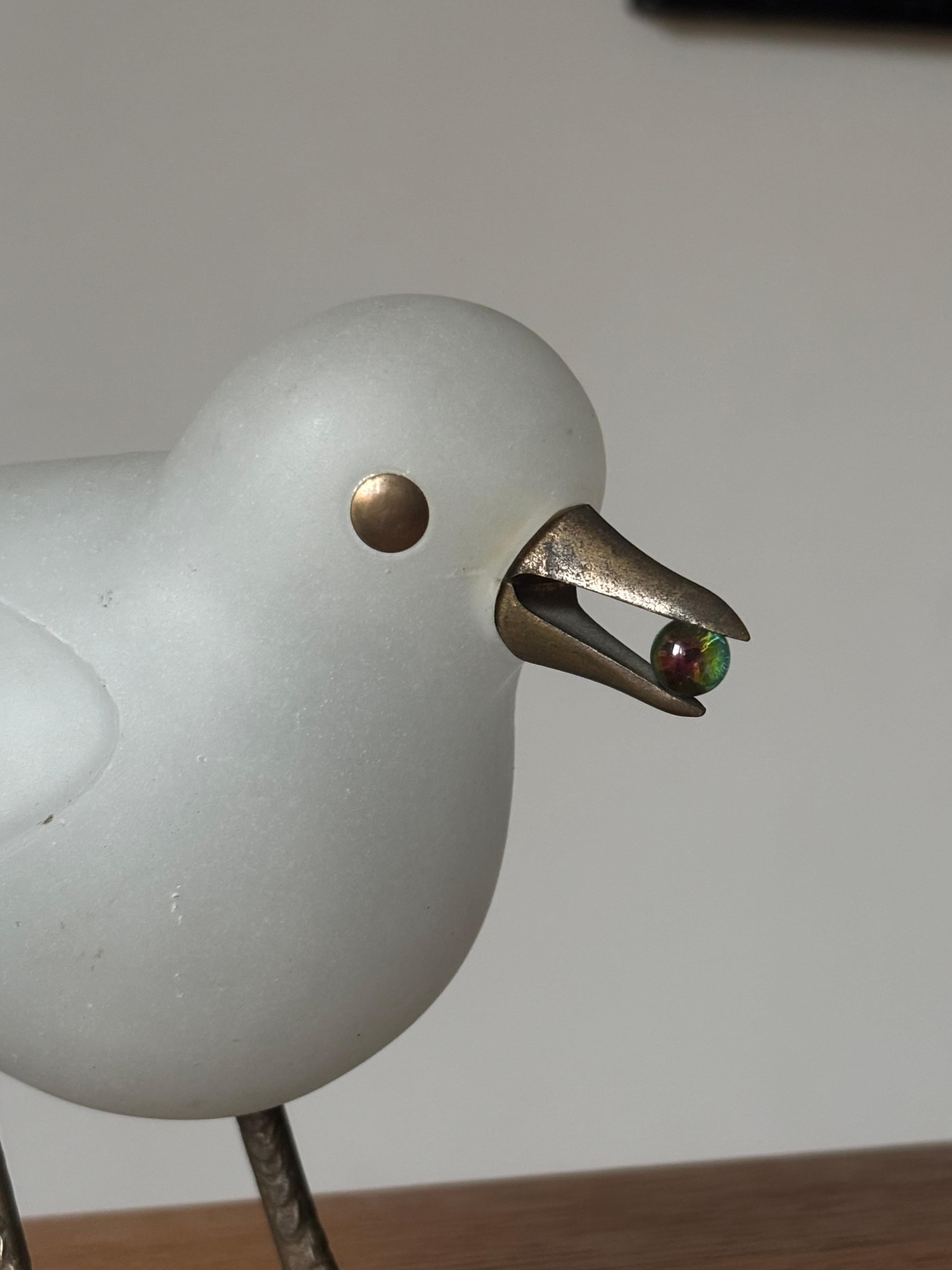 Francois-Xavier Lalanne X Daum oiseau circa 1978 In condizioni deteriorate in vendita a LYON, FR