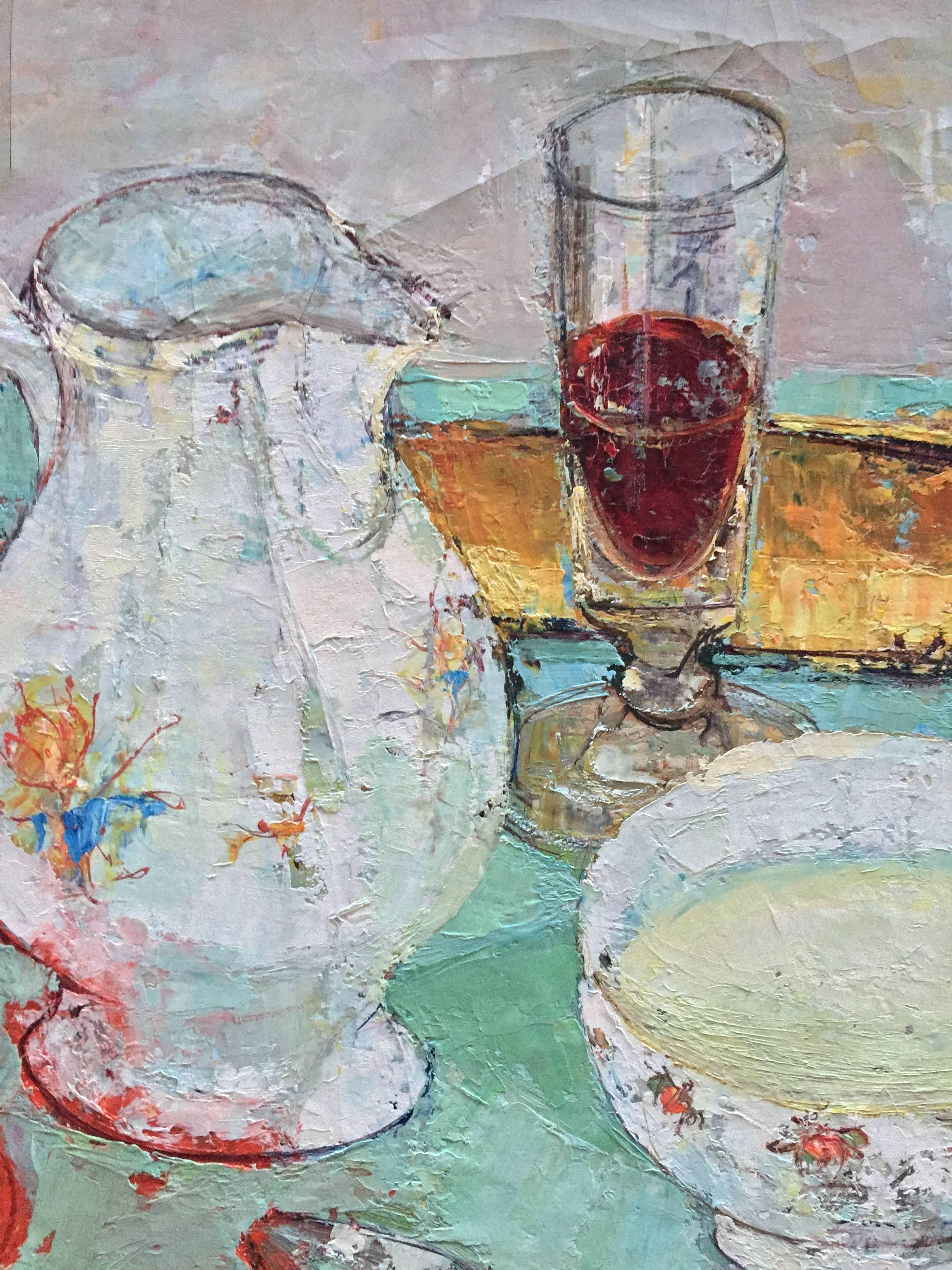 Francoise Adnet Modern French Still Life Painting 6