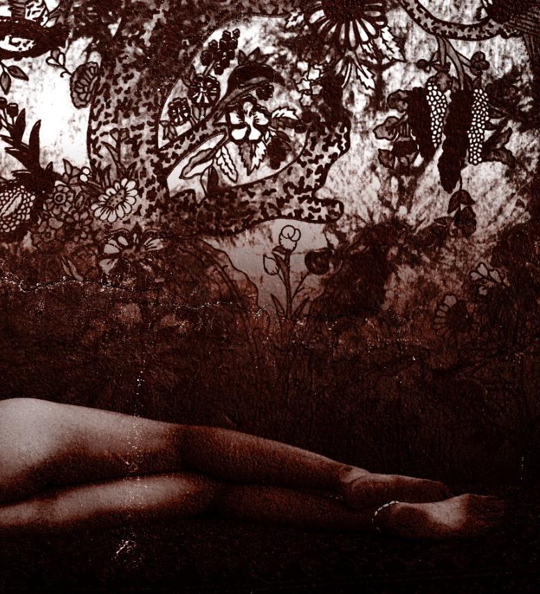 Solitudine benevola Françoise Benomar Fotografia africana contemporanea odalisca in vendita 2