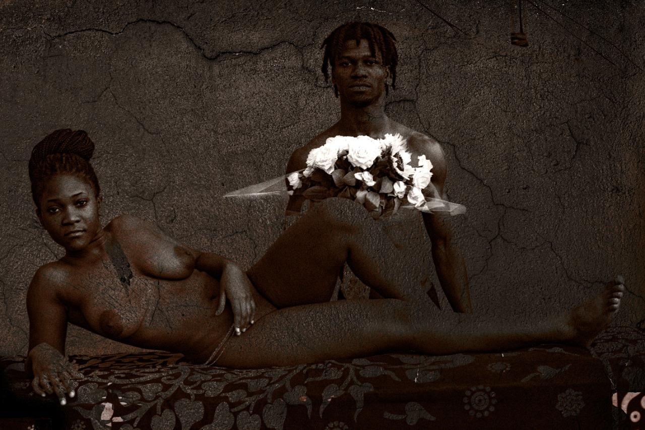 Day Olympia Françoise Benomar Fotografia africana contemporanea odalisca nuda