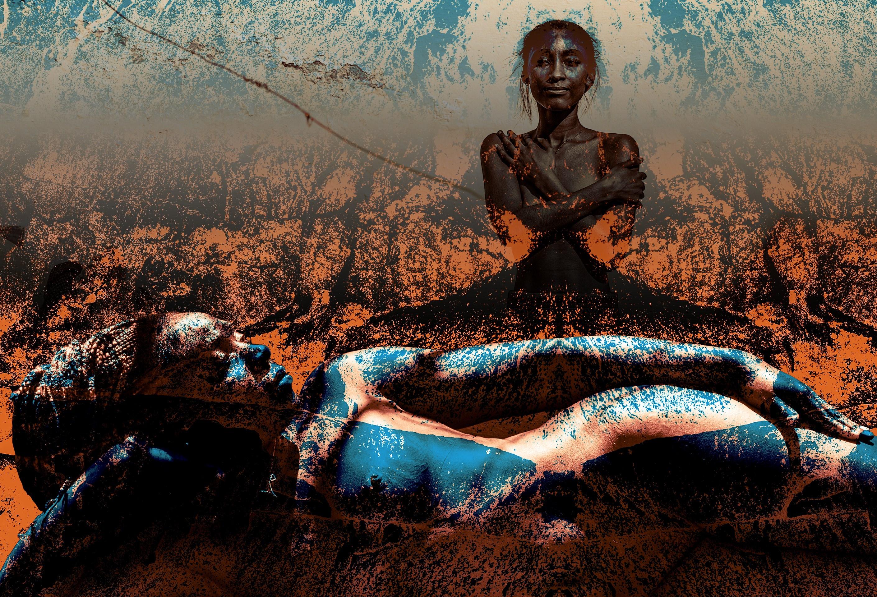 El imperio de la mujer Françoise Benomar Fotografía africana contemporánea arte desnudo en venta 3