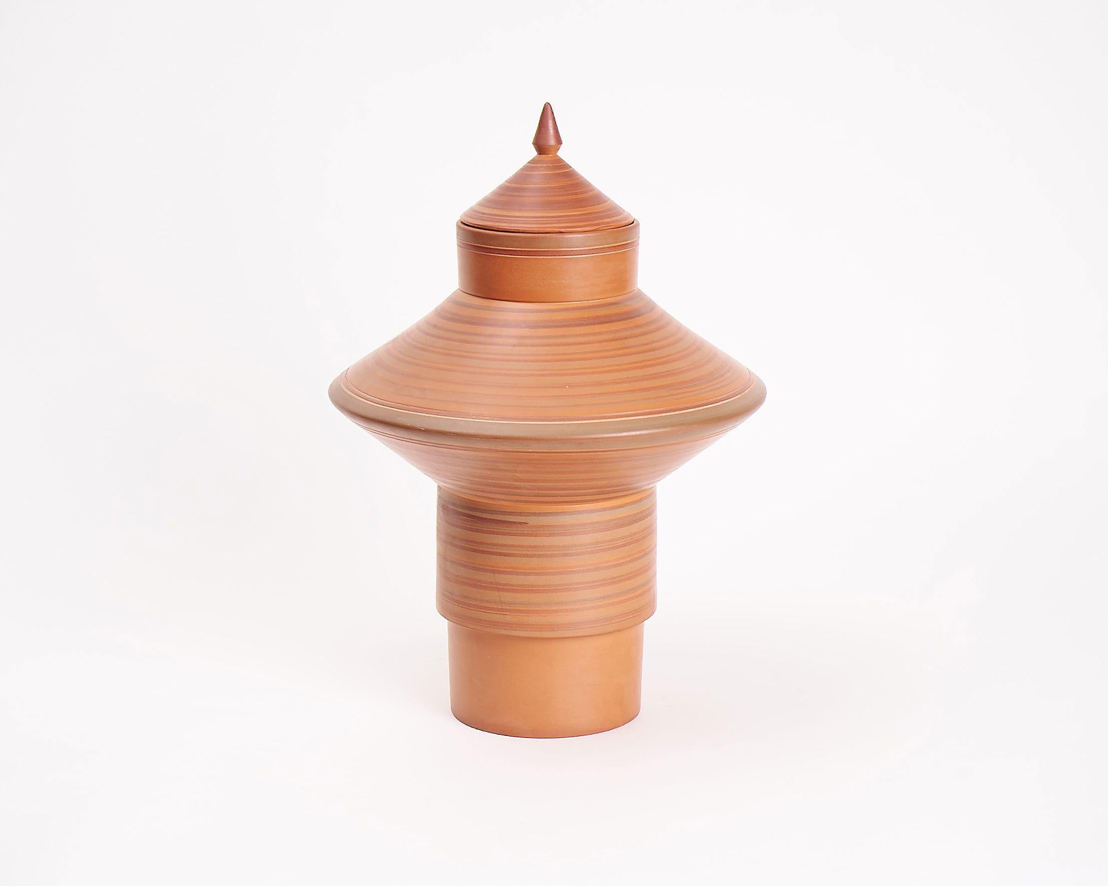 Moroccan Françoise Blondeau & Aït Lhaj Hassan, Terracotta Vessel, Morocco, 2000