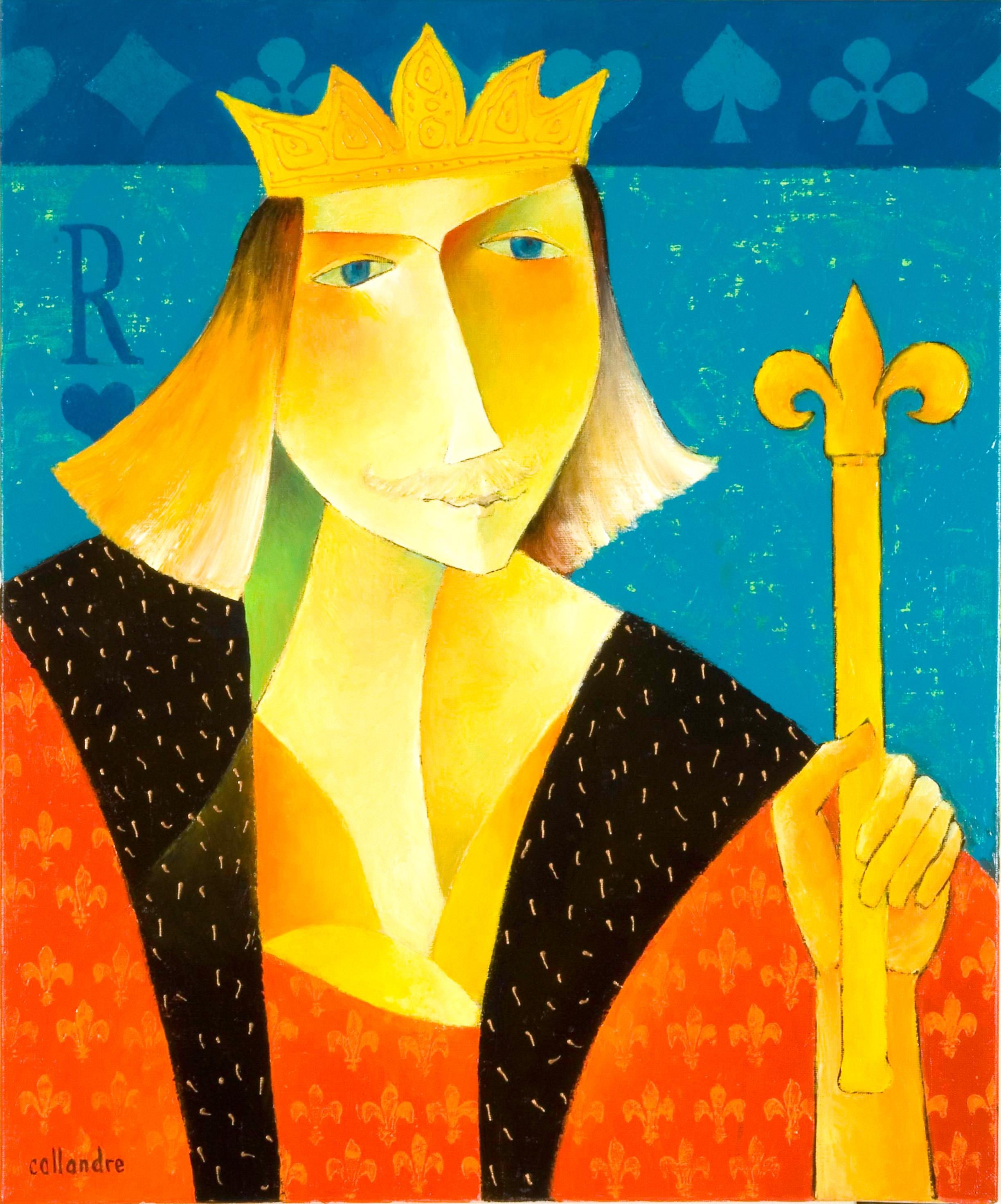 king and queen card painting