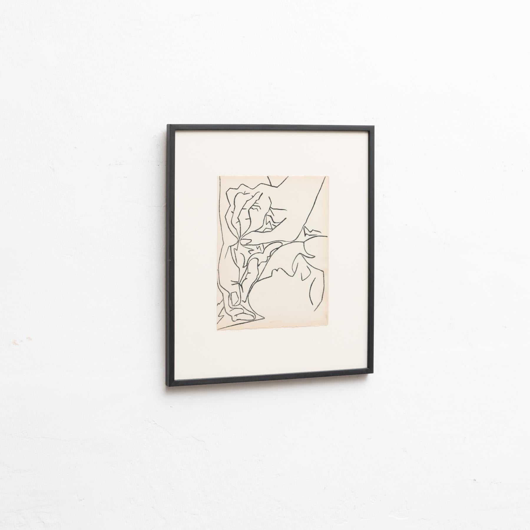 Europeo Françoise Gilot Litografia dalla serie 