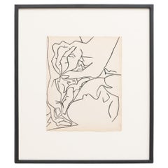 Françoise Gilot Litografia dalla serie "Ritratti di donna", 1951