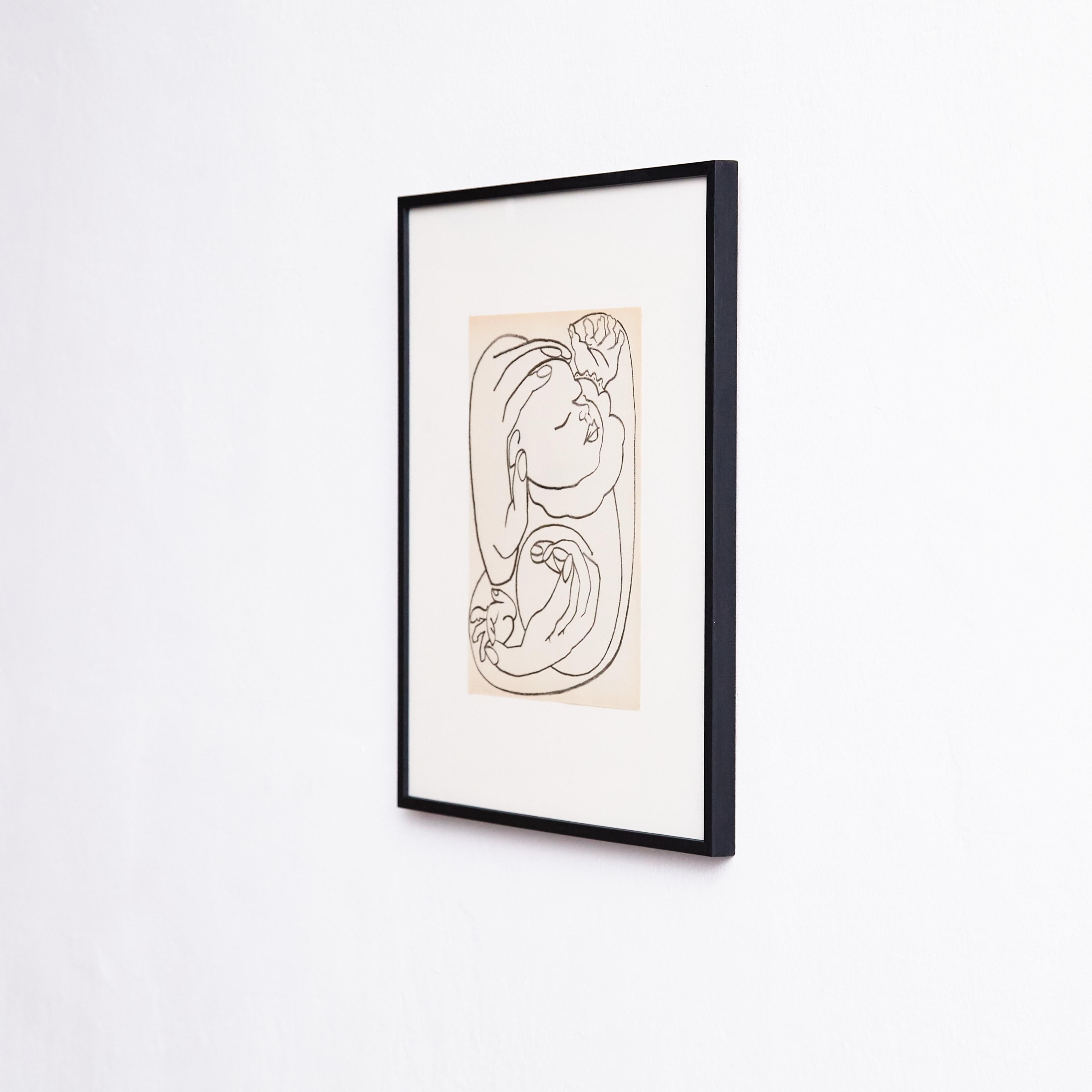 Françoise Gilot Litografía 