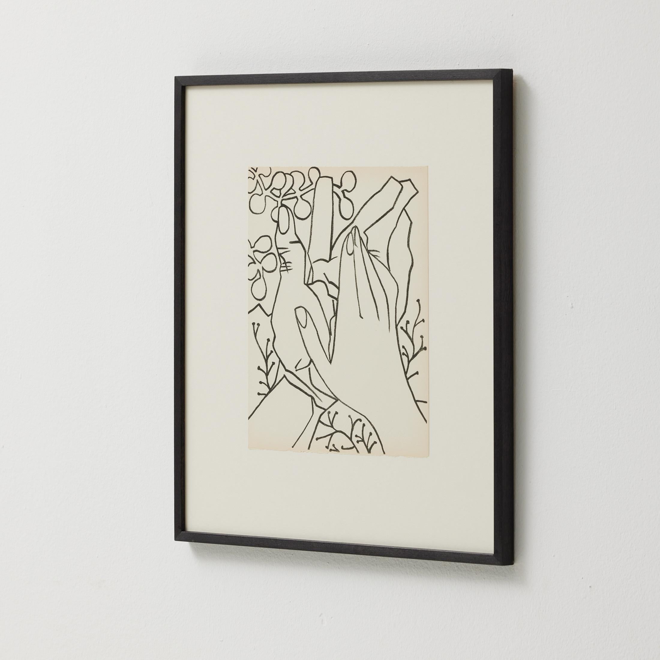 Françoise Gilot Litografía 