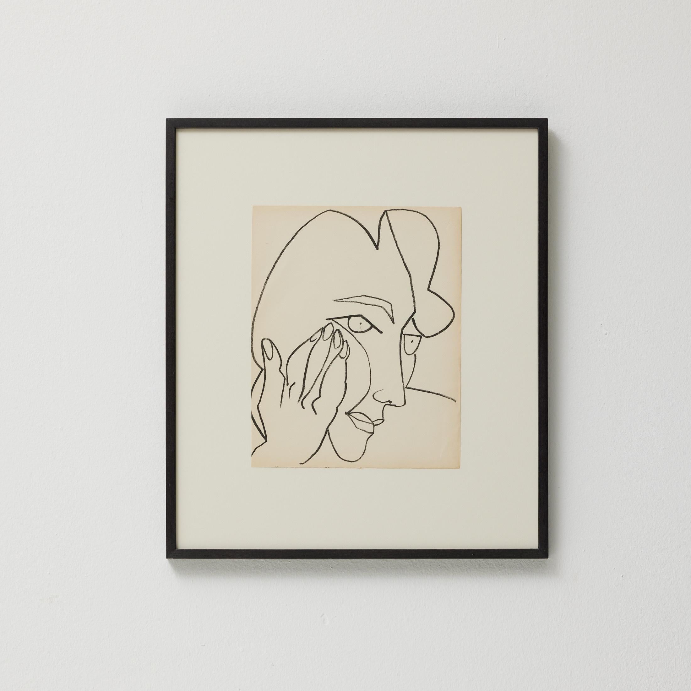 Françoise Gilot litografía original 