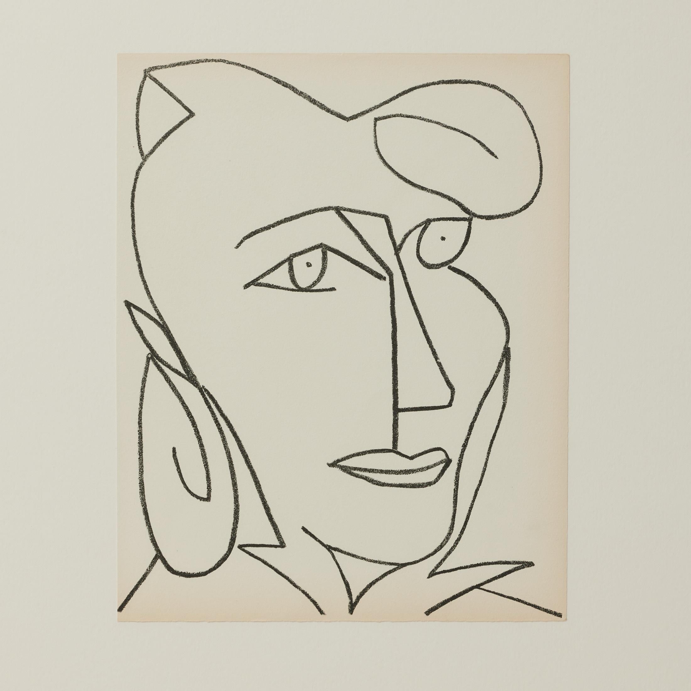 Françoise Gilot Litografía 