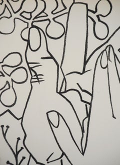 Caress, 1951 - Lithographie originale (Mel Yoakum, n° 8)