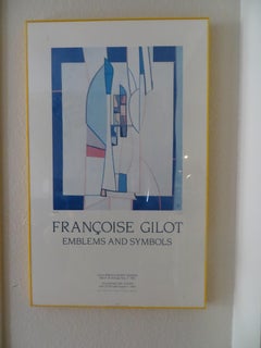 Francoise Gilot 1982 Poster della mostra
