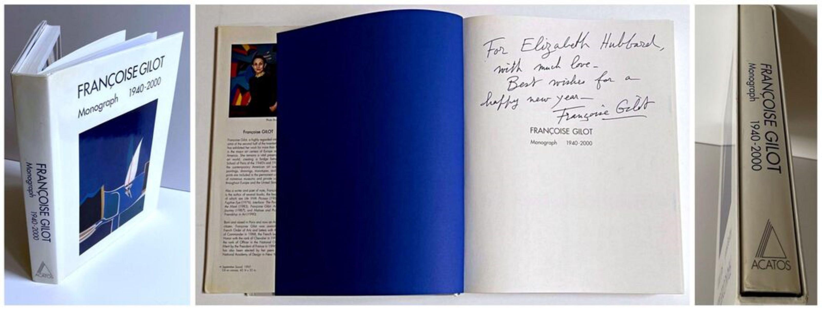Francoise Gilot Monograph 1940-2000 (signé à la main et dédicacé à la célèbre actrice) - Print de Françoise Gilot