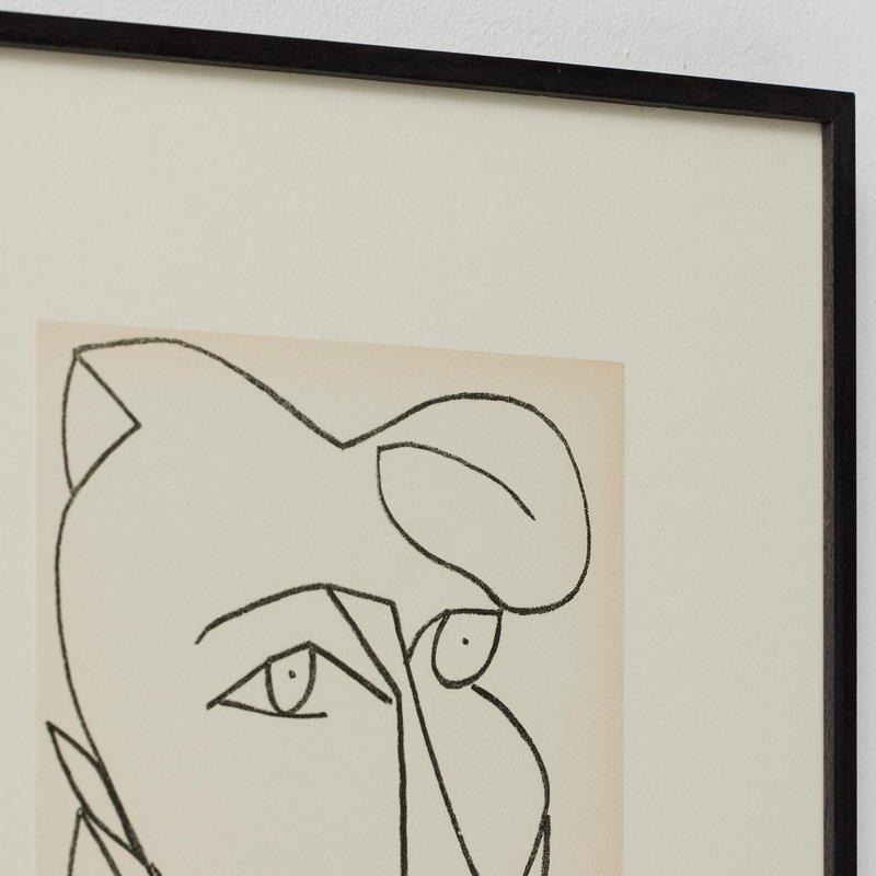 Françoise Gilot, Portraits of a Woman, 1951, Limited Editon Framed Lithography For Sale 9