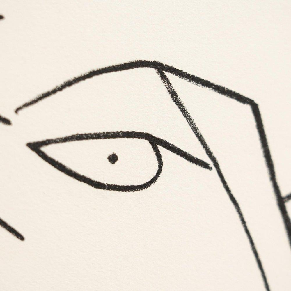 Françoise Gilot, Portraits of a Woman, 1951, Limited Editon Framed Lithography For Sale 9