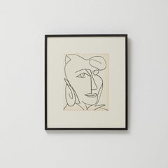 Françoise Gilot, Portraits of a Woman, 1951, Limited Editon Framed Lithography