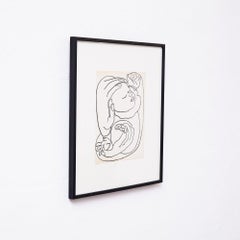 Françoise Gilot, Portraits of a Woman, 1951, Limited Editon Framed Lithography