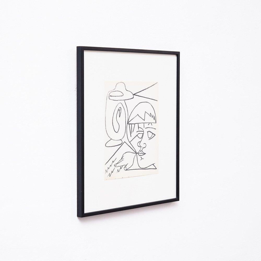 Françoise Gilot, Portraits of a Woman, 1951, Limited Editon Framed Lithography For Sale 1