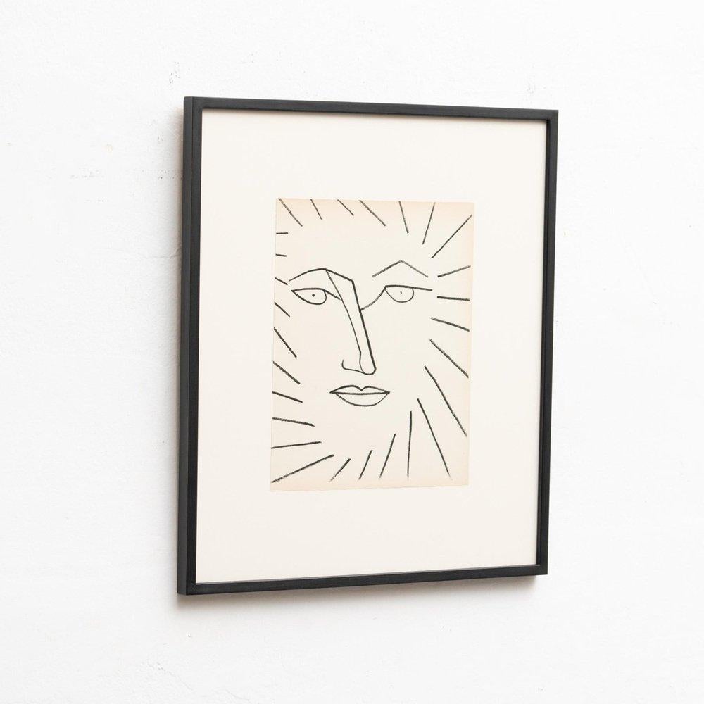 Françoise Gilot, Portraits of a Woman, 1951, Limited Editon Framed Lithography For Sale 1