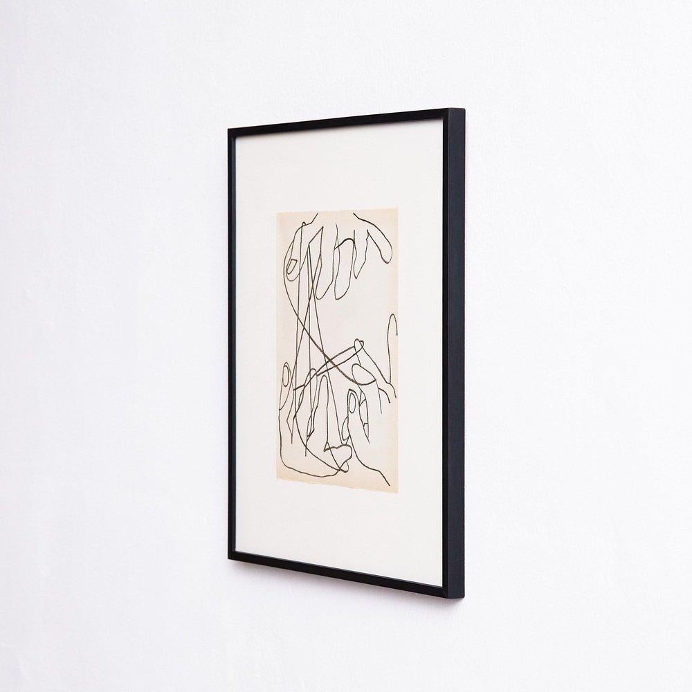 Françoise Gilot, Portraits of a Woman, 1951, Limited Editon Framed Lithography For Sale 2