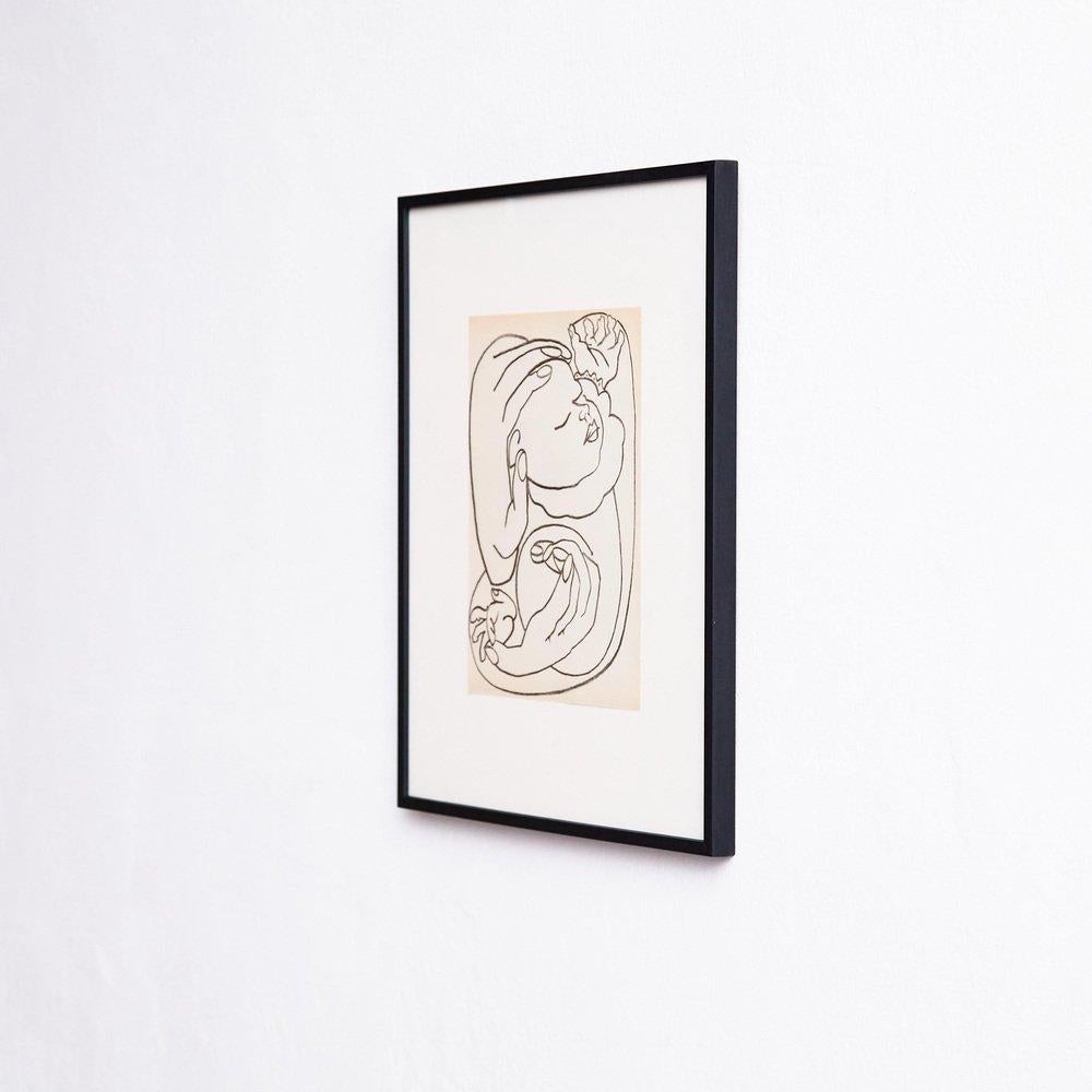 Françoise Gilot, Portraits of a Woman, 1951, Limited Editon Framed Lithography im Angebot 2
