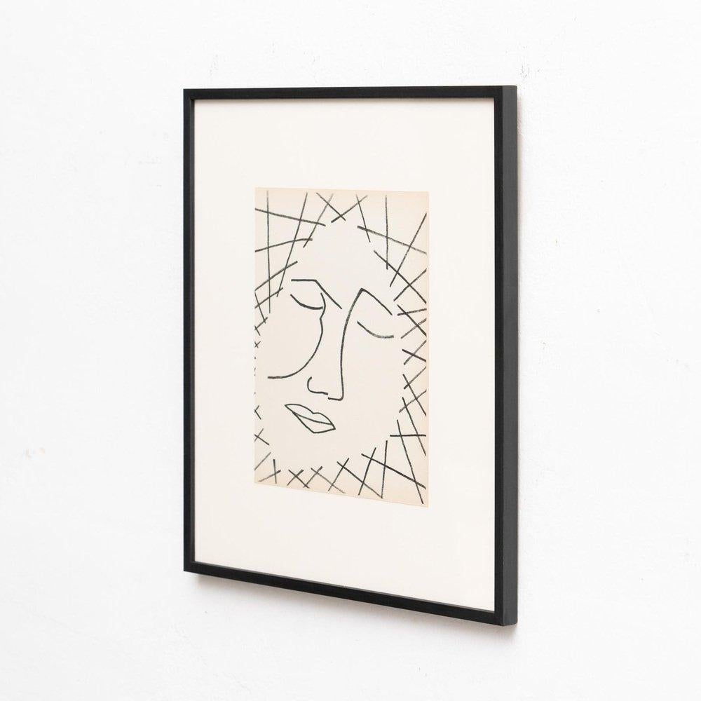 Françoise Gilot, Portraits of a Woman, 1951, Limited Editon Framed Lithography For Sale 2