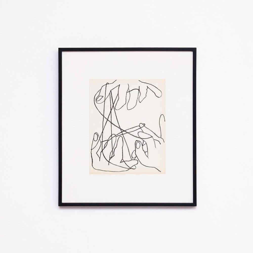 Françoise Gilot, Portraits of a Woman, 1951, Limited Editon Framed Lithography For Sale 3