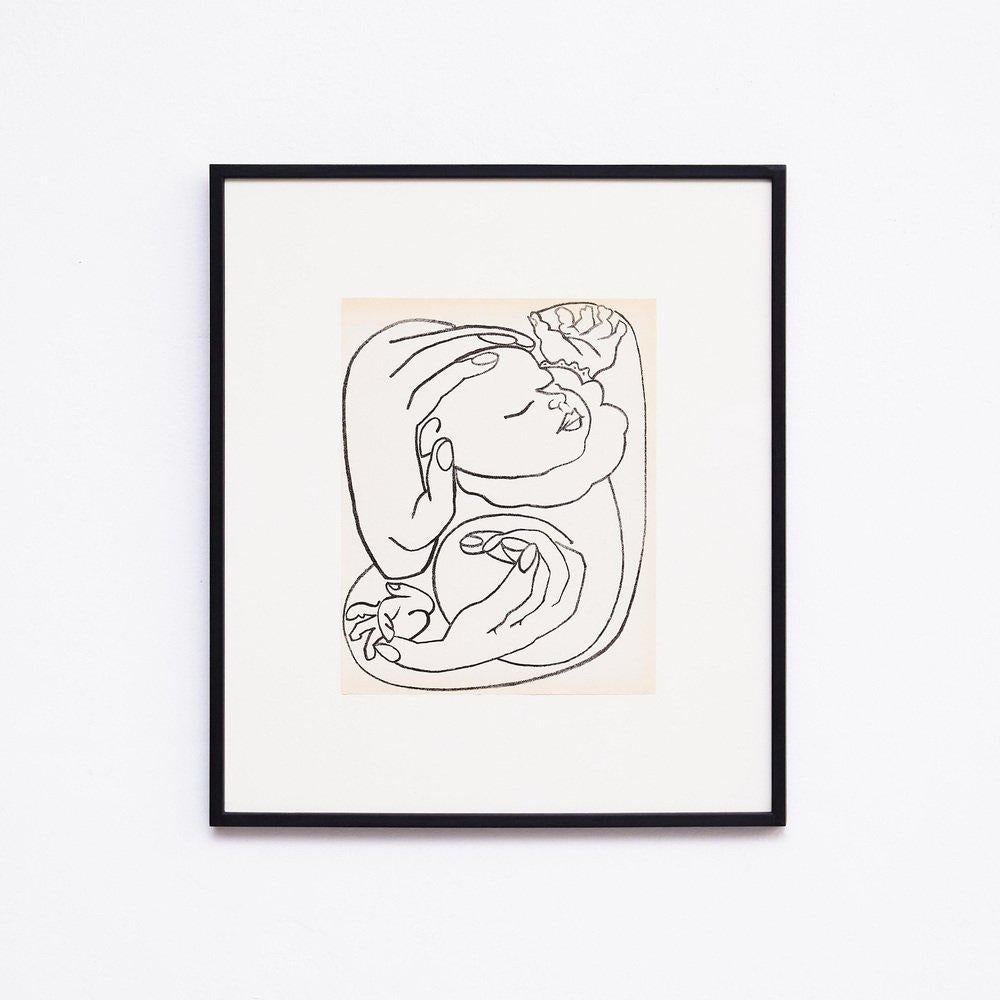 Françoise Gilot, Portraits of a Woman, 1951, Limited Editon Framed Lithography im Angebot 3