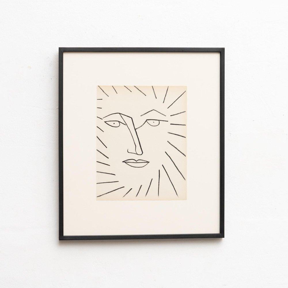Françoise Gilot, Portraits of a Woman, 1951, Limited Editon Framed Lithography For Sale 3