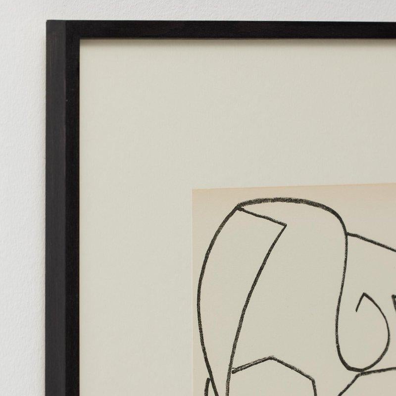 Françoise Gilot, Portraits of a Woman, 1951, Limited Editon Framed Lithography For Sale 4