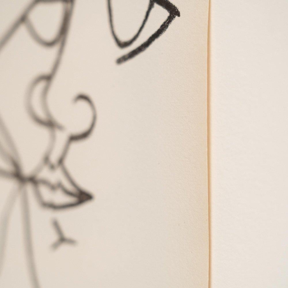 Françoise Gilot, Portraits of a Woman, 1951, Limited Editon Framed Lithography For Sale 4