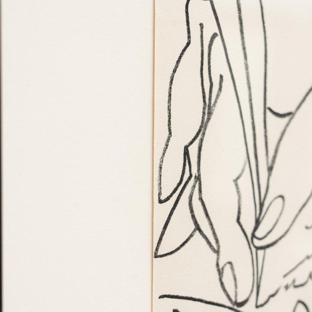 Françoise Gilot, Portraits of a Woman, 1951, Limited Editon Framed Lithography For Sale 4