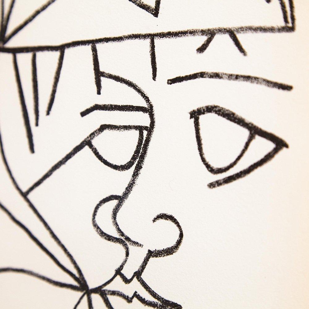 Françoise Gilot, Portraits of a Woman, 1951, Limited Editon Framed Lithography For Sale 5