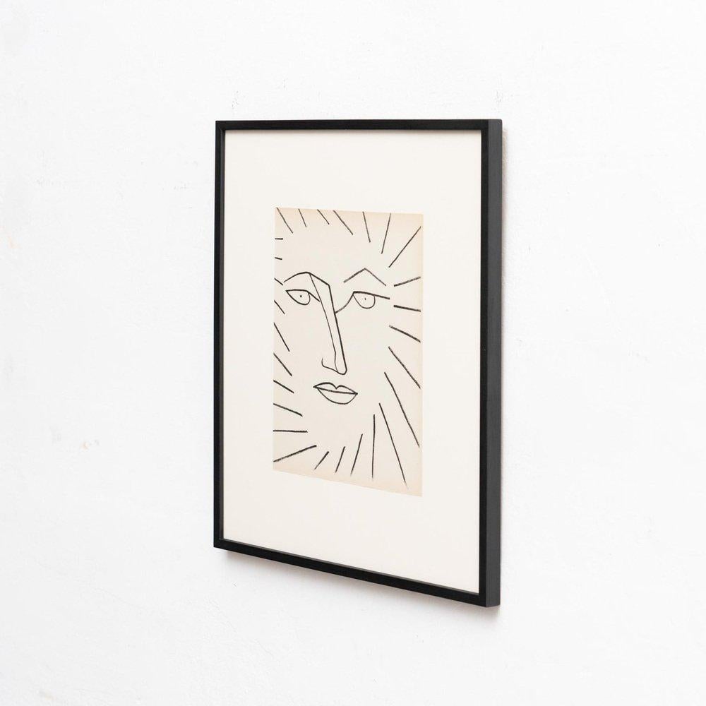 Françoise Gilot, Portraits of a Woman, 1951, Limited Editon Framed Lithography For Sale 5